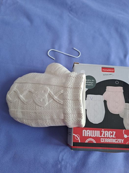 nawilżacz powietrza ceramiczny z haczykiem na kaloryfer