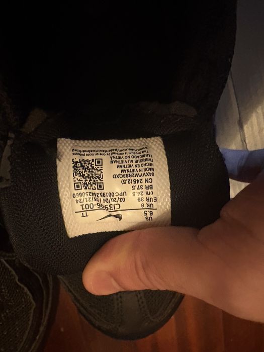 Nike Airmax 95 pretas