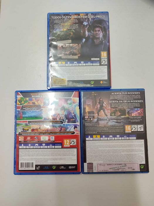 Vendo estes 3 Jogos