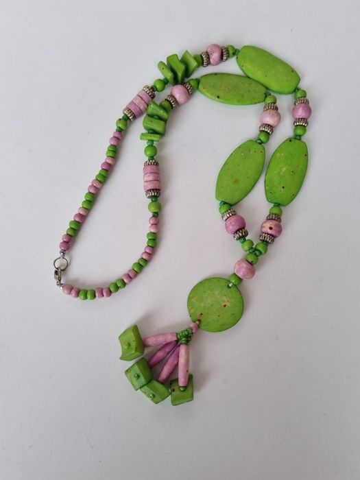 Conjunto brincos e colar Biju - Novo