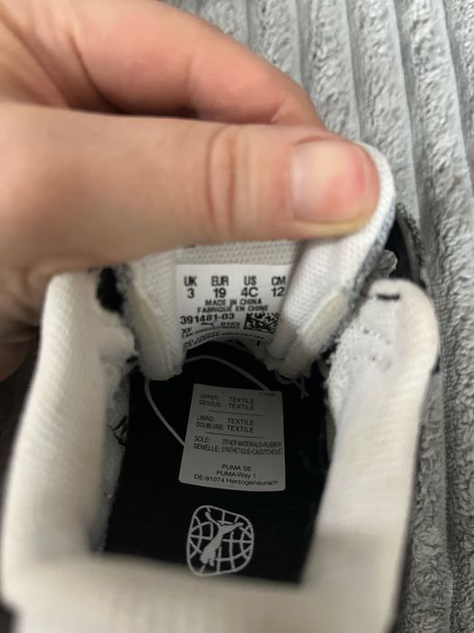 Кросівки puma 19 розмір . 12 см