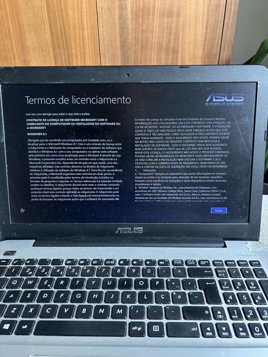 Asus X555L Intel i7-4510U 2,60ghz Ram 8Gb