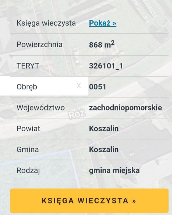 Działka budowlana ul. Róż, Raduszka, Koszalin