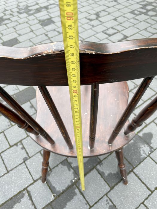 PATYCZAK Drewniane krzesła Jafameg Jasienica krzesło PRL