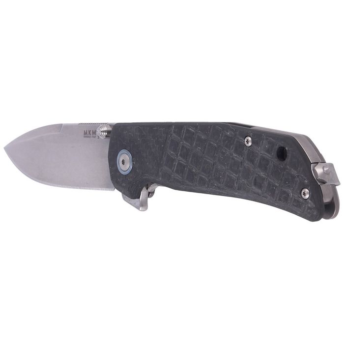 Nóż składany MKM Maximo Carbon Fiber, Stone Washed by Bob (MK MM-CT)