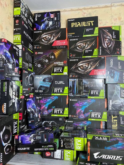 Коробки від Відеокарт