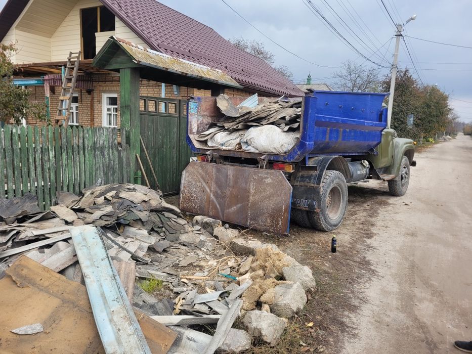 Вывоз строительного мусора,хлама,веток. Вивіз сміття.