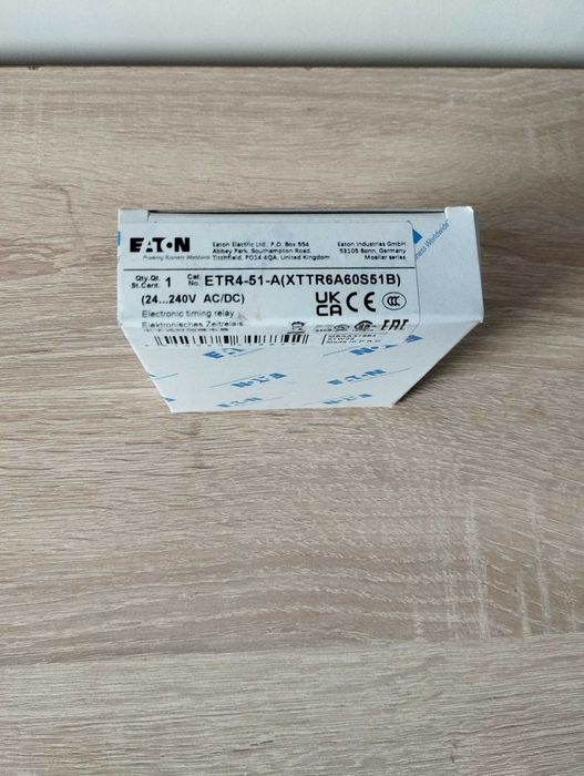 Przekaźnik czasowy 2Z 3A 3-60sek 24-240V AC/DC gwiazda-trójkąt ETR4-51-A 031884