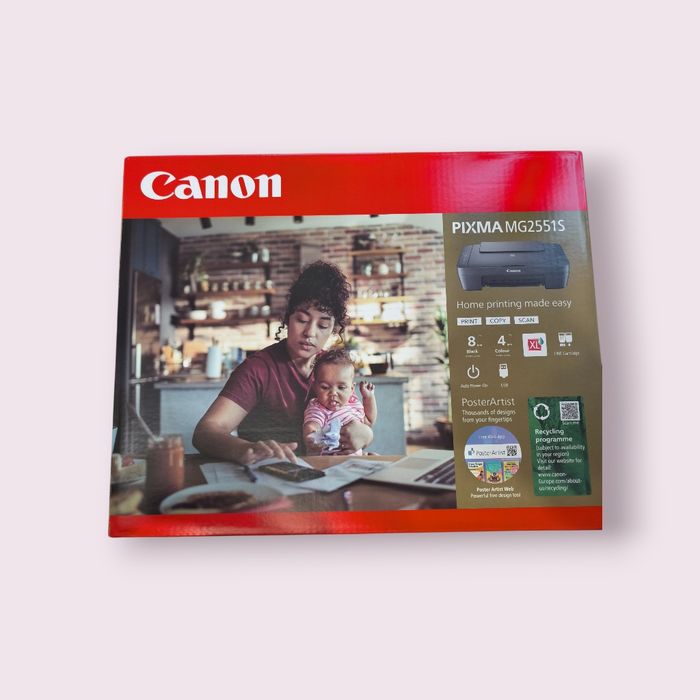 Nowa Drukarka Kopiarka Skaner Canon Pixma MG2551S USB BEZ TUSZY.
