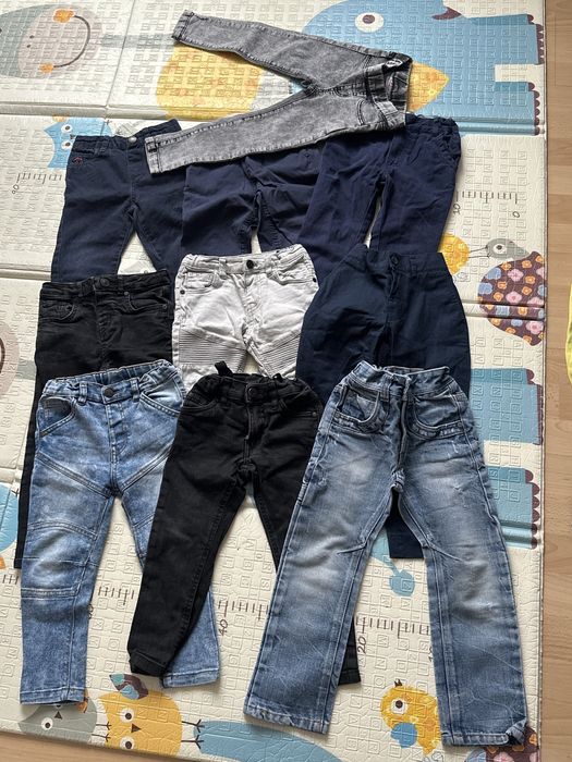 Spodnie jeansowe 92-104