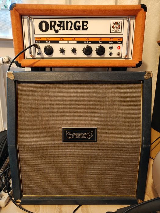 Orange Or 120 UK Matamp 212 Greenback