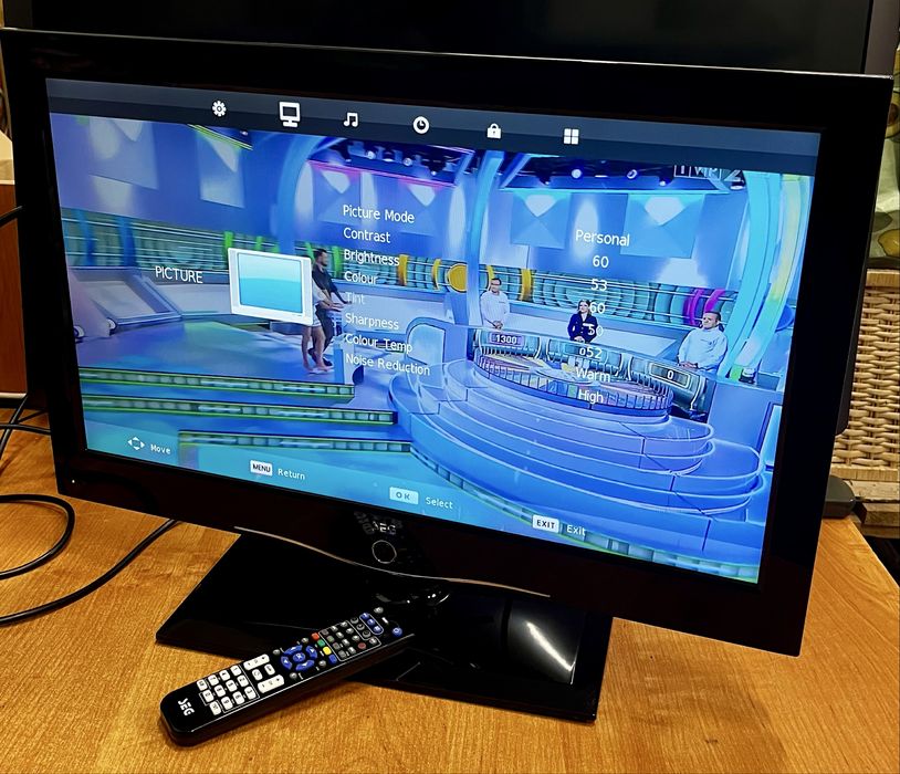 Telewizor 26 cali LED - SEG Barcelona BLUE-TV + pilot