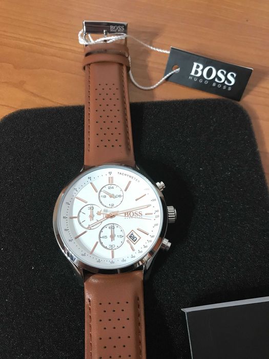 Relógio Hugo Boss Castanho & Branco