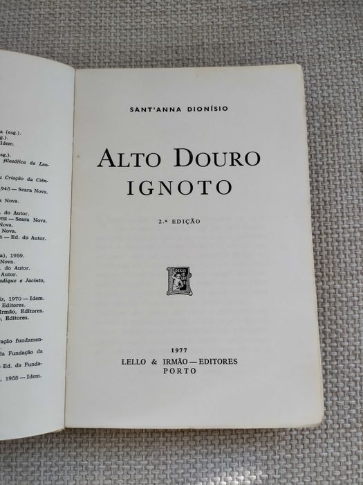 Alto Douro Ignoto (Sant'Anna Dionísio)