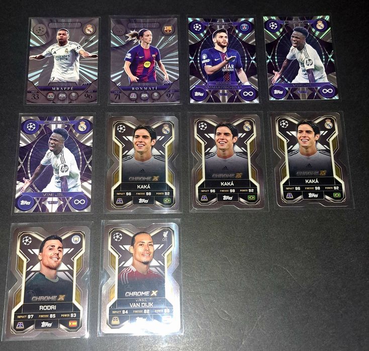 Cartas futebol attax