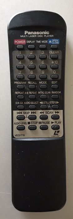 Panasonic LX-V180 Laserdisc