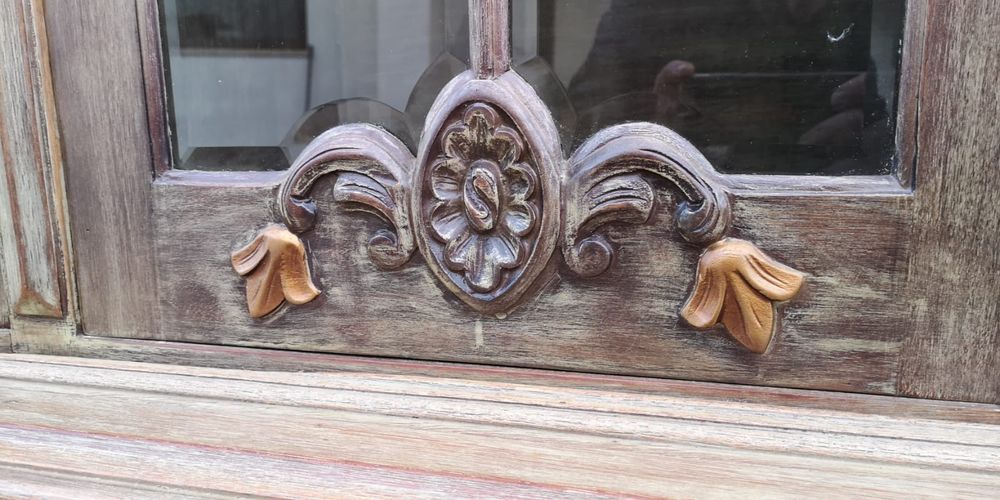 Móvel de sala rústico ótimo estado