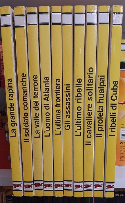 Lote de 8 álbuns do Tex Willer Gigante, Albo Speciale em italiano