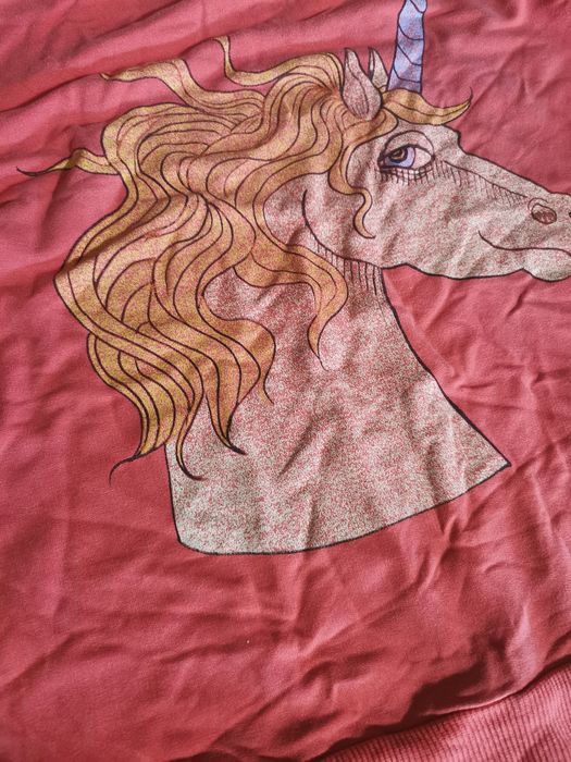 Bluza mini rodini jednorożec 128/134