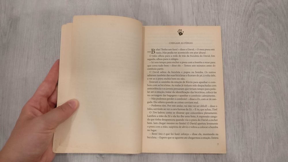 Os Cinco e a luz destruidora de Enid Blyton