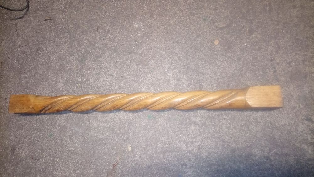 tralka schodowa dębowa