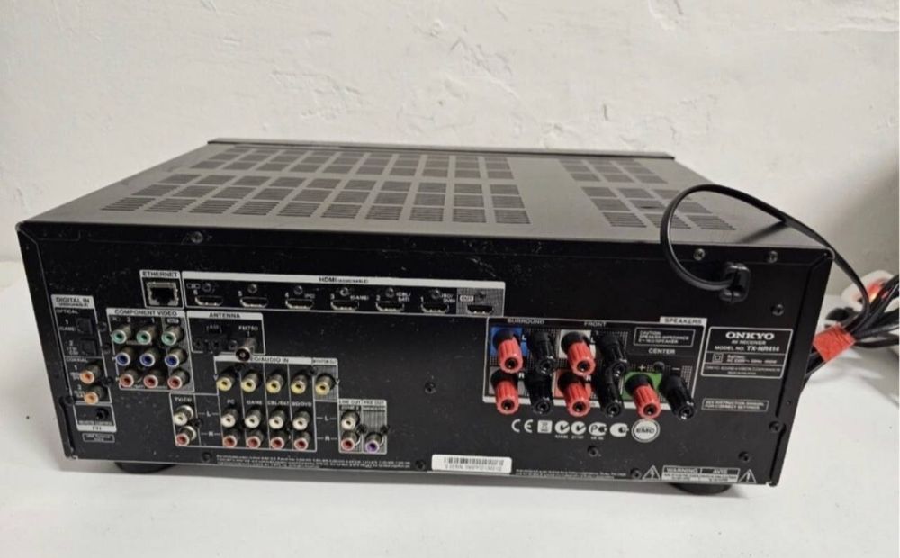 5.1 AV Amplifier Onkyo TX-NR414, HDMI, USB, 3D, LAN