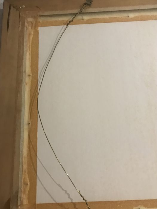 Pintura de V. Van Gogh, paisagem campestre.