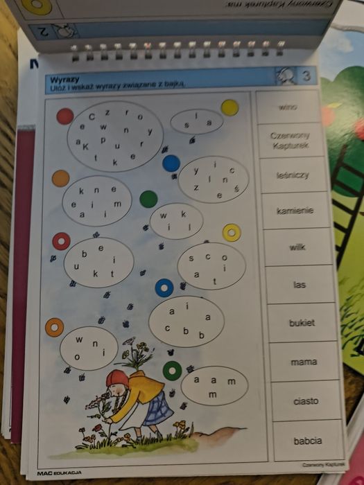 Logico piccolo różowa ortografia liczenie elementów