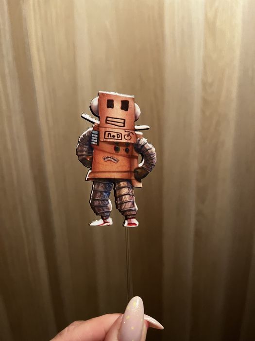 Topper Roblox- postacie, ozdoba na tort