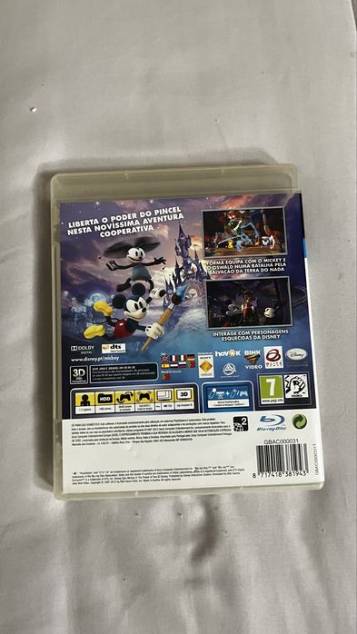 Epic Mickey: o regresso dos heróis PS3