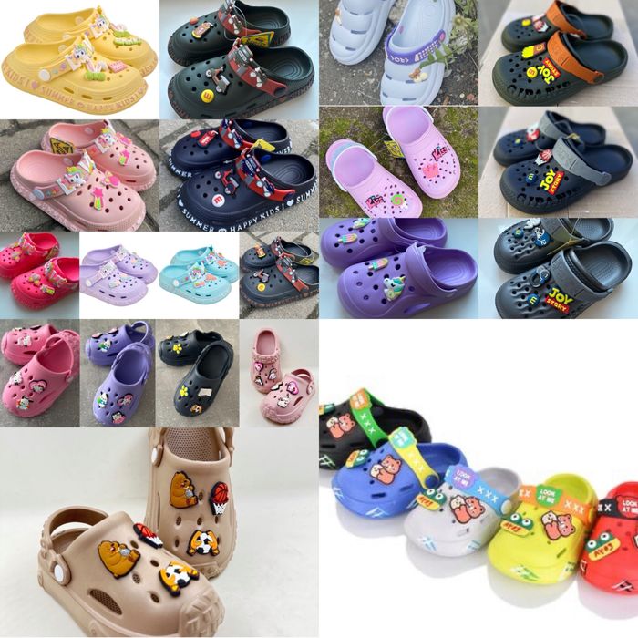 Крокси сабо тапки дитячі, для хлопчика, дівчинки, резинові 18-25-30-36
