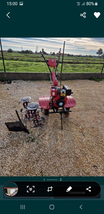 Motoenchada Trator motocultivador motoenchada torke