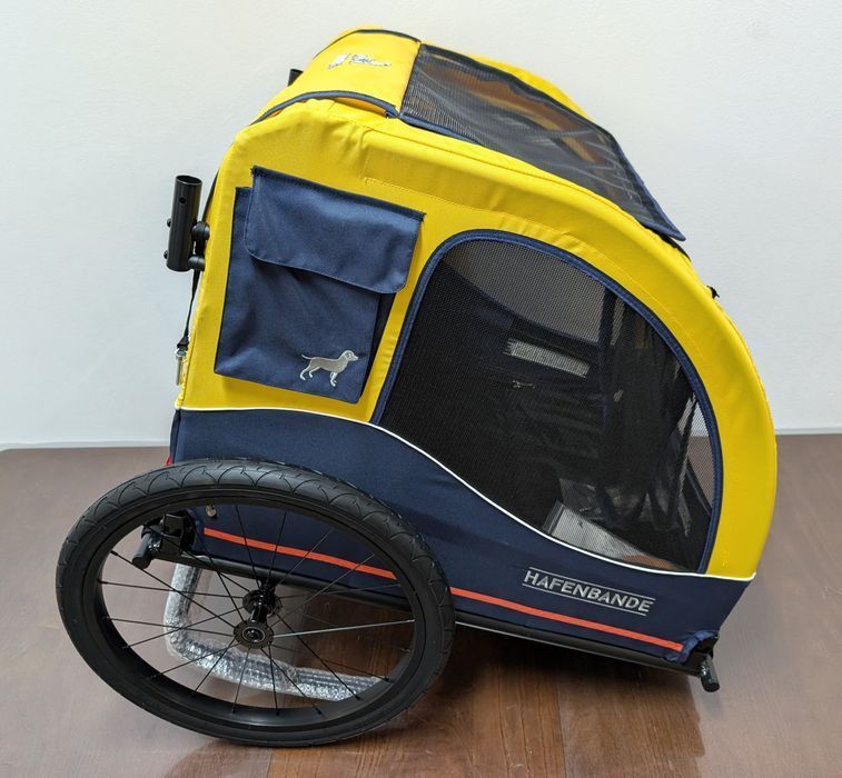 Hafenbande Przyczepka Rowerowa Jogger 2w1 Cabby L dla Psa do 45Kg DUŻA