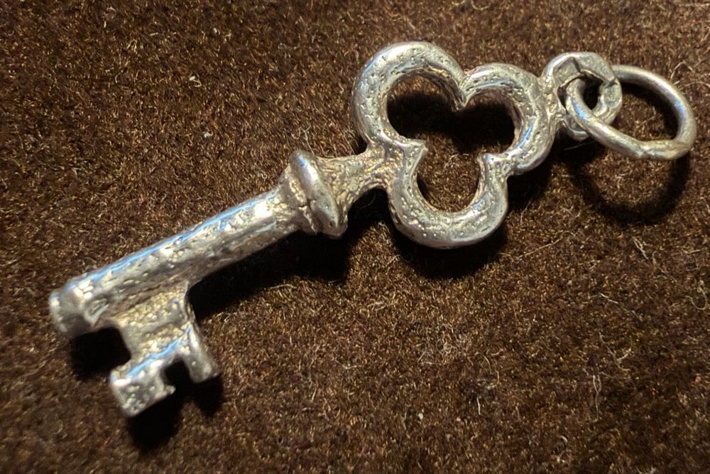 Pendulo para fio em prata-peso, 1,30gr