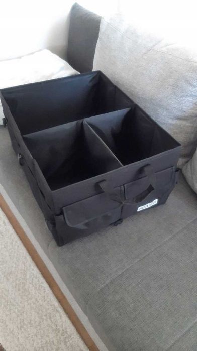 XXL 64L Sztywny Organizer Torba Do Bagażnika Auta Samochodu Pudełko