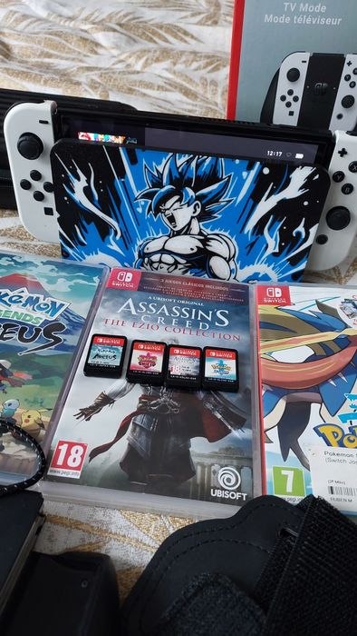 Nintendo switch+jogos+assessorias