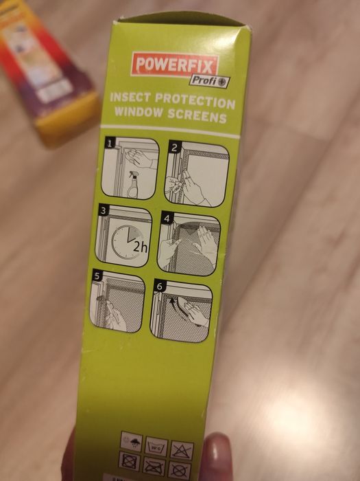 2  moskitiery  na rzep Powerfix Profi