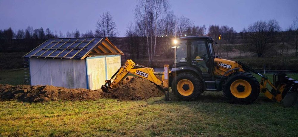 Wynajem usługi koparko ładowarki