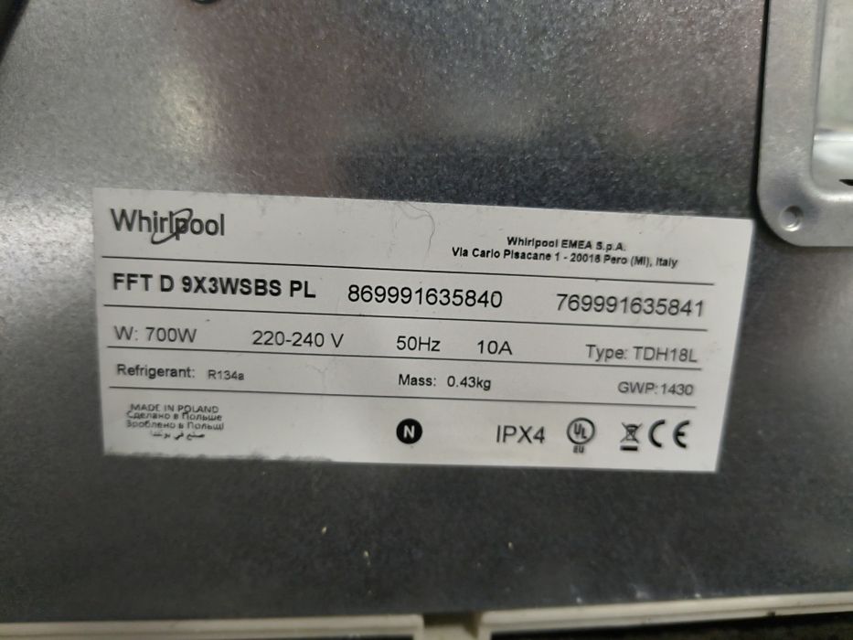Sprzedam suszarkę kondensacyjną Whirlpool