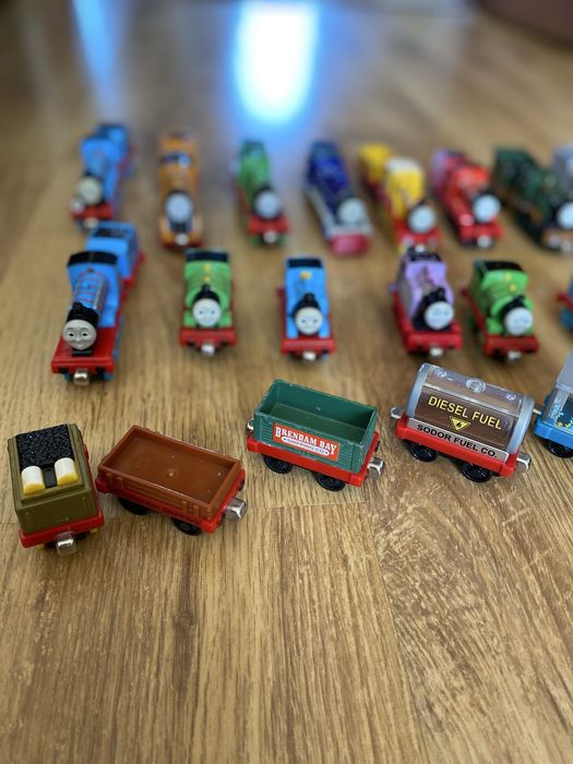 DUŻY Zestaw ciuchcia Tomek