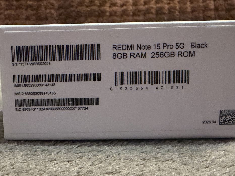 Redmi note 15 pro 5g