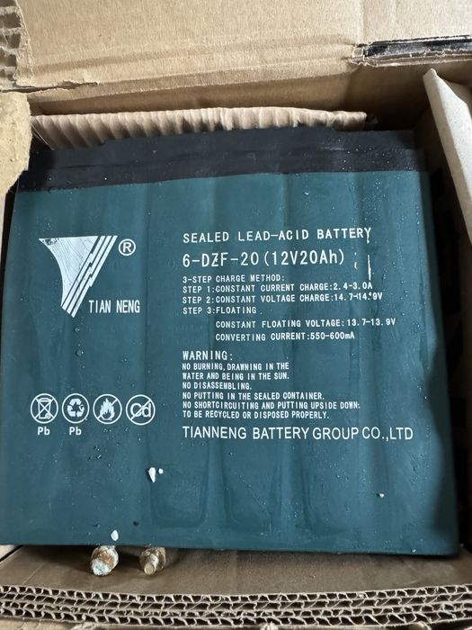 Baterias mota elétrica