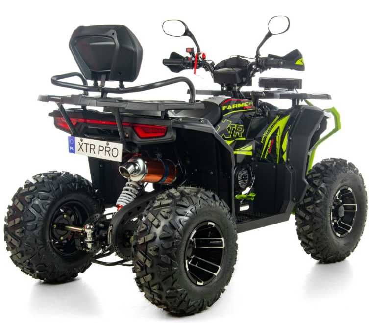 Quad XTR FARMER 200 PRO X1 Spalinowy - Wyciągarka - Grzane manetki LED