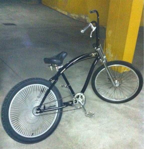 Bicicleta tipo chopper