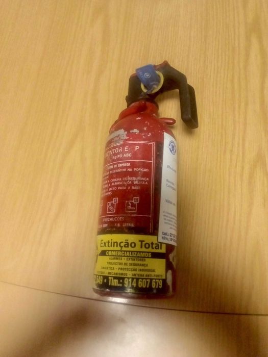 Extintor Pó A B C