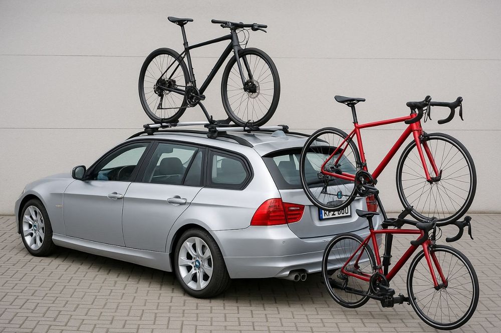 Transporte de Bicicletas + Carro de Apoio para Passeios