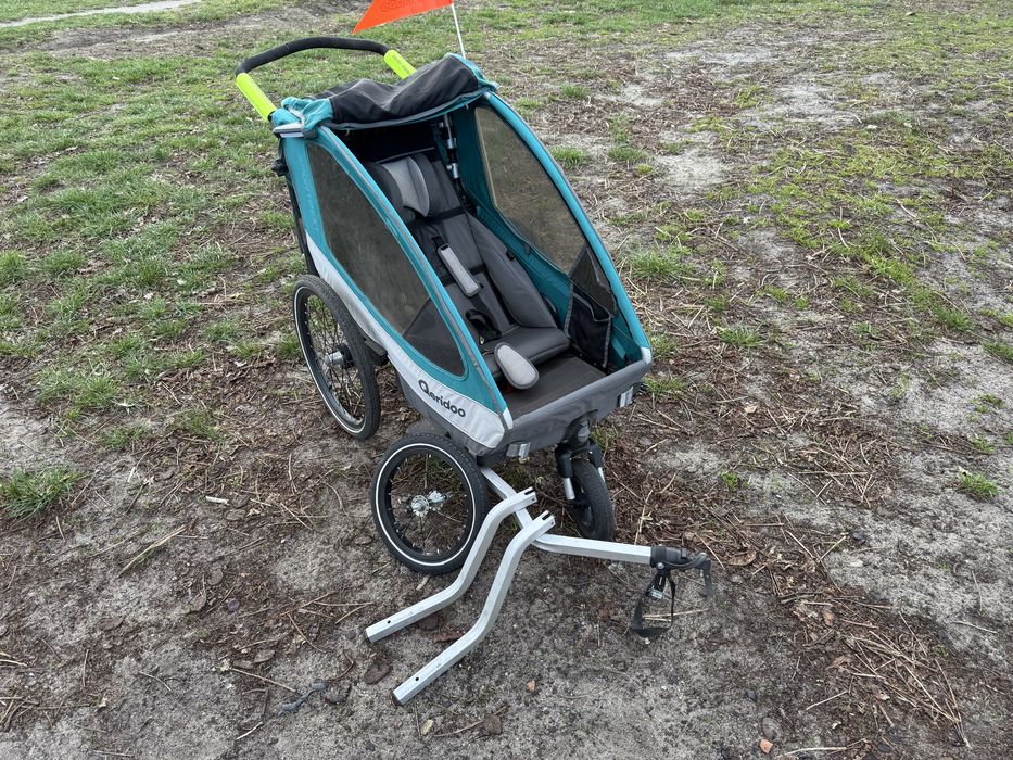 Przyczepka rowerowa wozek biegowy