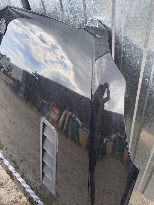 Maska przód Mercedes CLS w219 C197 Czarna Kompletna Oryginalna Wysyłka