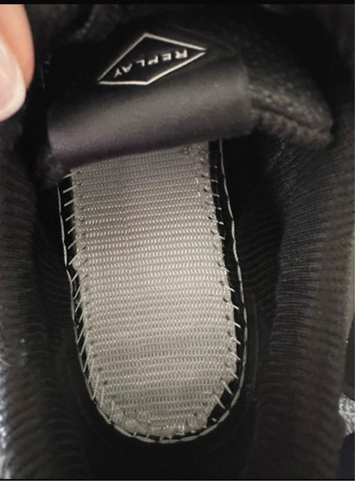 Sneakersy czarne Replay