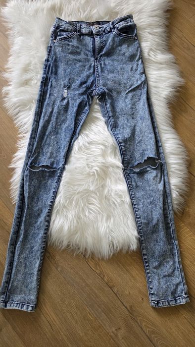Jeansy rurki Bershka xs